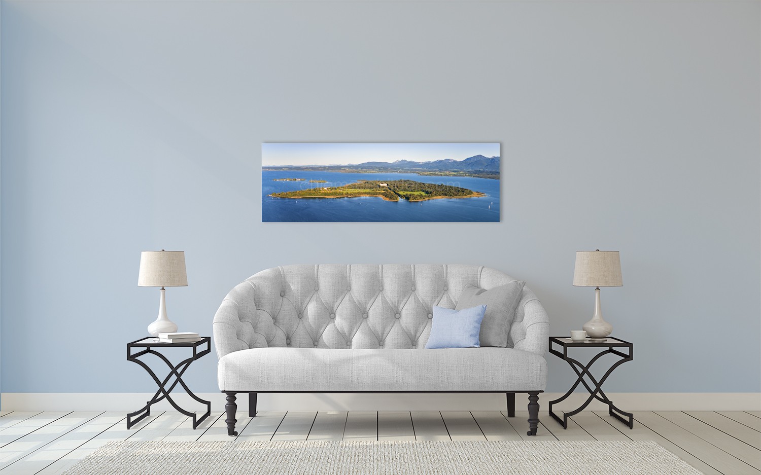 PA034 Herreninsel Luftpanorama – Bild 2